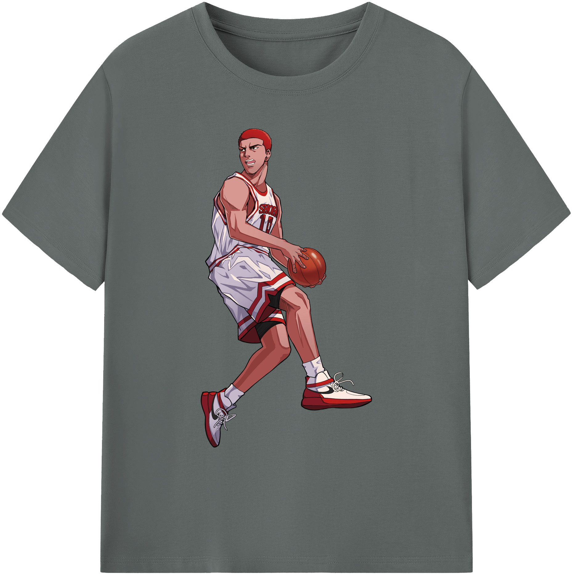 （画像用） SLAM DUNK／スラムダンク 綿100％ メンズ半袖Tシャツ｜肌触りやわらか＆通気性
